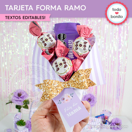 Floral Mod2: tarjeta ramo