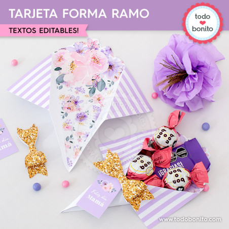 Floral Mod2: tarjeta ramo