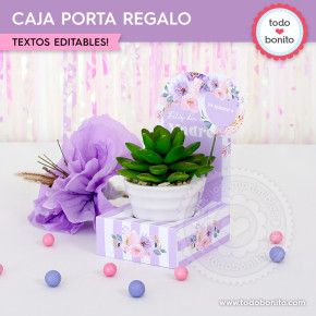 Floral Mod2: cajita porta...