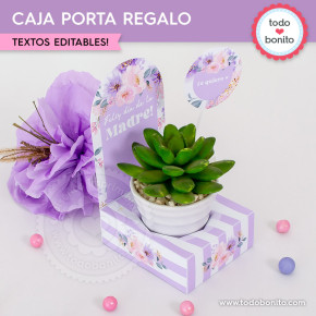 Floral Mod2: cajita porta...