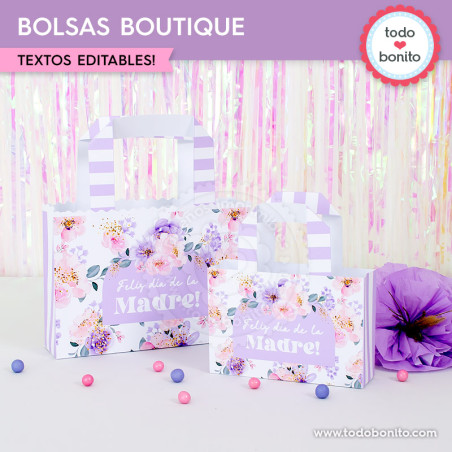 Floral Mod2: bolsas boutique