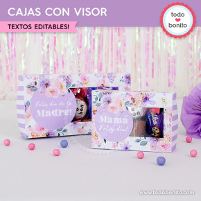 Floral Mod2: cajas con visor