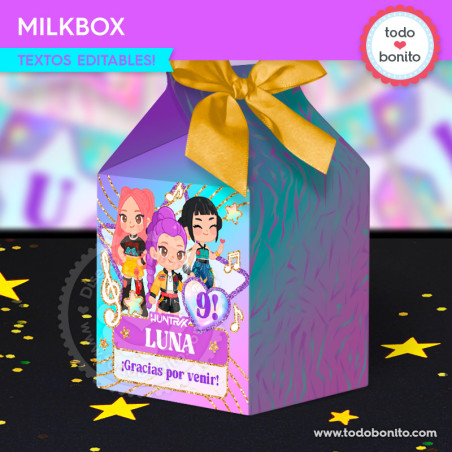Cantantes K-pop: milkbox