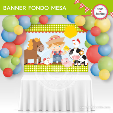 Granja niños: banners para...