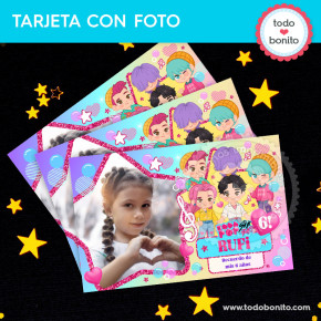 Saja Boys Soda Pop: tarjeta...