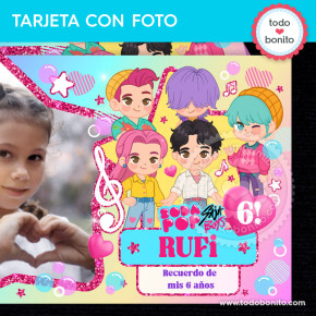 Saja Boys Soda Pop: tarjeta...