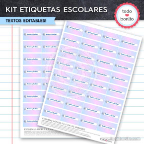etiquetas escolares para lapices frozen 2