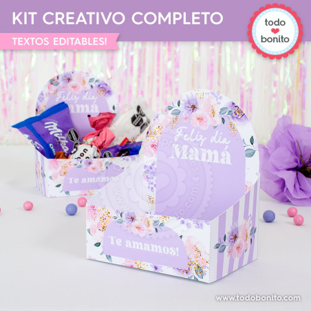 Floral Mod2: kit imprimible...