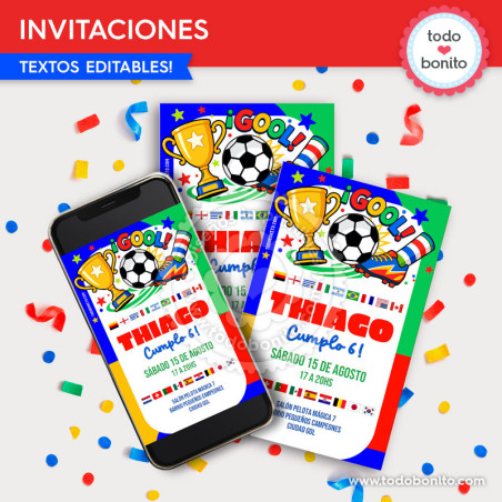 Fútbol países del mundo:...