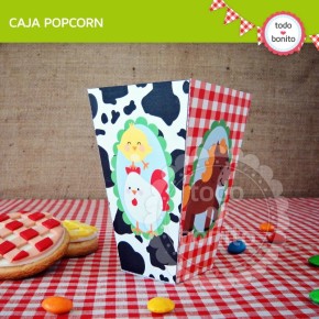 Granja: caja popcorn