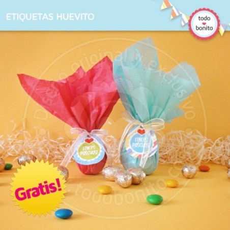 *GRATIS * Etiquetas de Pascuas