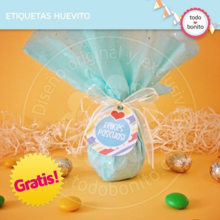 *GRATIS * Etiquetas de Pascuas