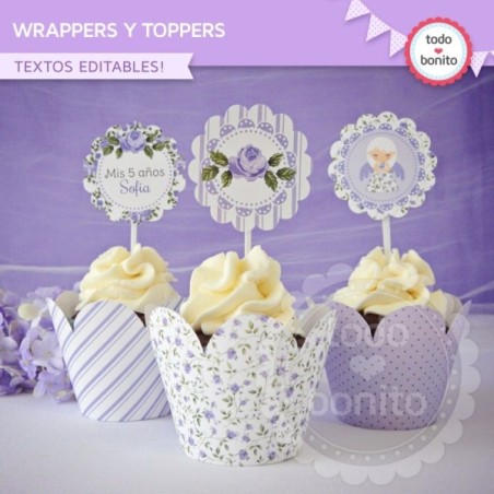 Shabby Chic Lila: wrappers...