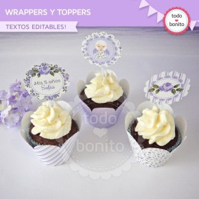 Shabby Chic Lila: wrappers...