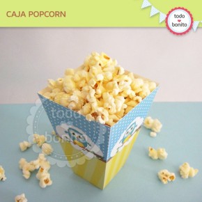 Búhos niños: cajita popcorn