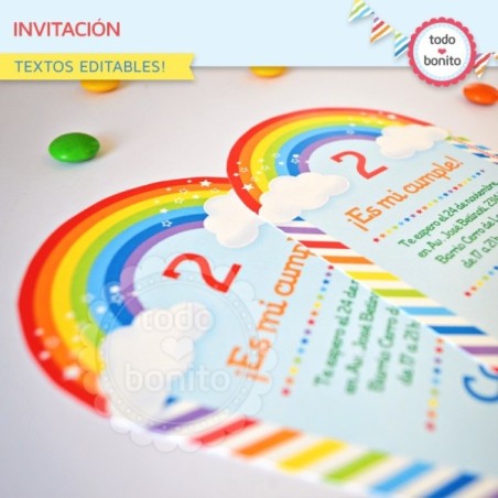 Arcoiris: invitación...