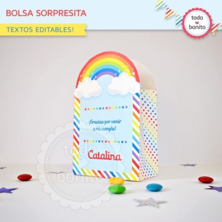 Arcoiris: bolsa sorpresita...