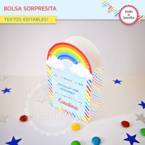 Arcoiris: bolsa sorpresita...