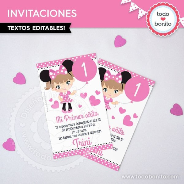 Orejas de minnie, Figuras de minnie, Imprimibles minnie