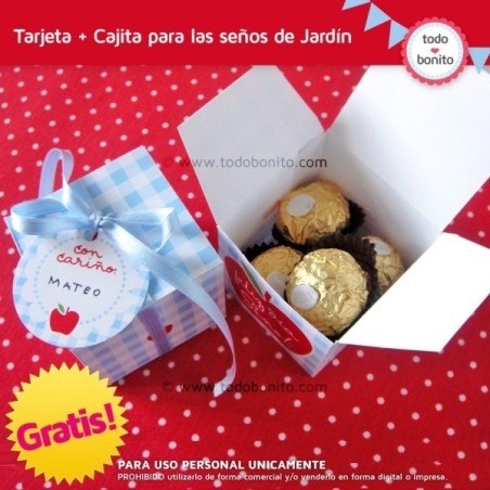 Regalitos para las Seños del Jardín GRATIS!