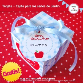 Regalitos para las Seños del Jardín GRATIS!