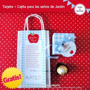 Regalitos para las Seños del Jardín GRATIS!