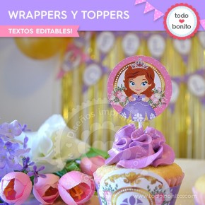 Princesita Sofia: wrappers...