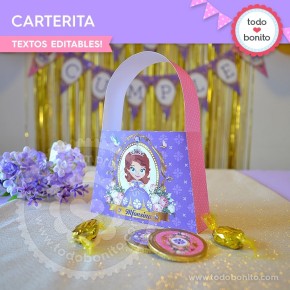 Princesita Sofia: carterita...