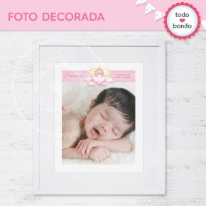 Angelito bebé rosa: foto...