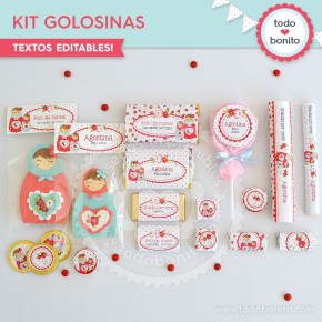 Matryoshka: kit etiquetas...