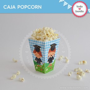 Egresaditos: cajita popcorn