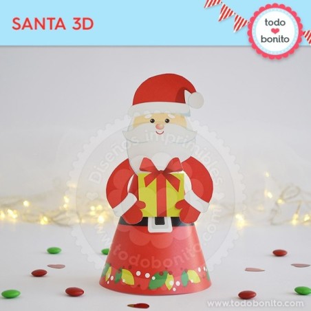 Carita de Santa: Santa 3D