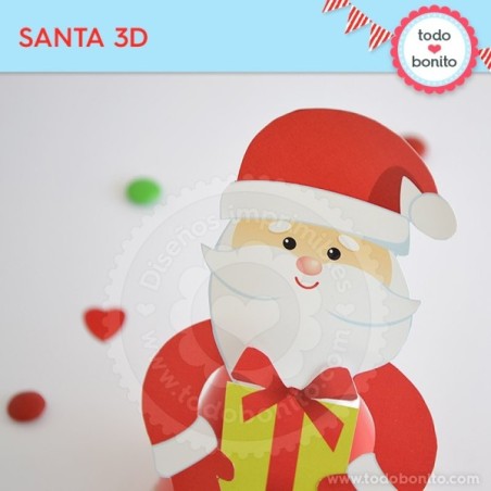 Carita de Santa: Santa 3D