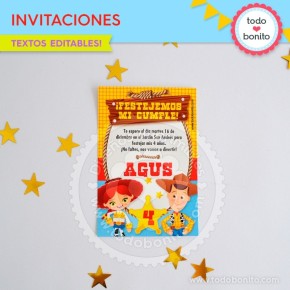 Toy Story: invitación...