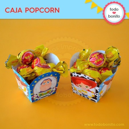 Toy Story: cajita popcorn