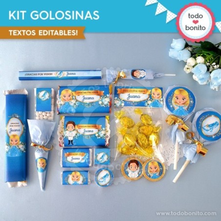 Cenicienta: kit etiquetas...