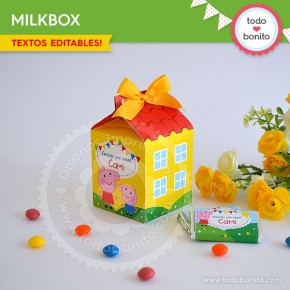 Cerdita: milkbox casita