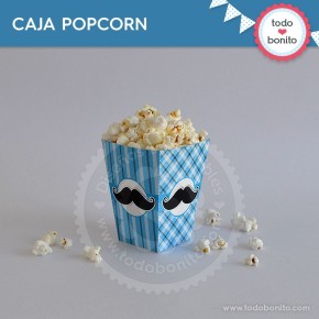 Bigotes: cajita popcorn