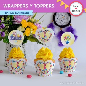 Amor y Paz: wrappers y toppers
