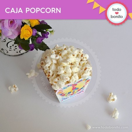 Amor y Paz: caja popcorn