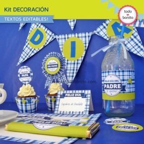 Día del padre: kit decoración