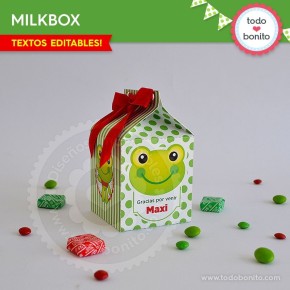 Sapo: cajita milkbox