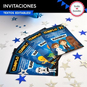 Star Wars: invitación...