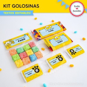 Gaturro: kit etiquetas de...