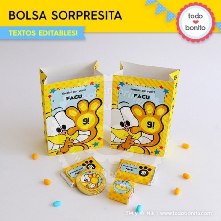 Gaturro: bolsa sorpresita...