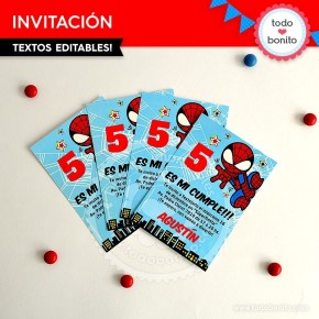 Hombre Araña: invitación...