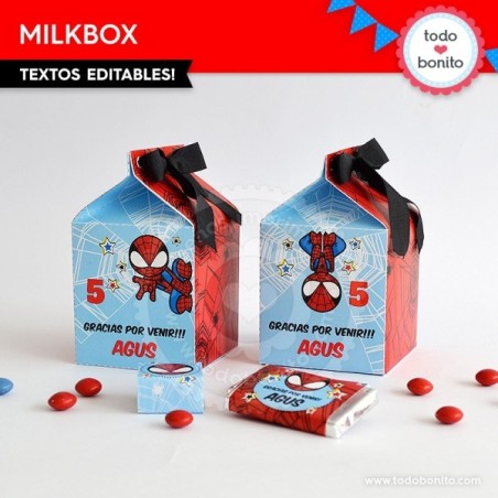 Hombre Araña: cajita milkbox