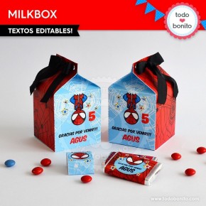 Hombre Araña: cajita milkbox