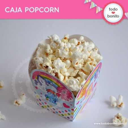 Pony: cajita popcorn