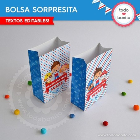 Paw-Patrol: bolsa...